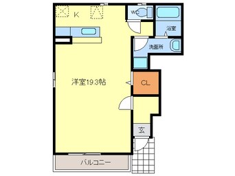 間取図 関西本線（東海）/弥富駅 徒歩7分 1階 築18年