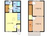 名鉄津島線･尾西線（須ケ口-弥富）/甚目寺駅 徒歩31分 1-2階 築29年 2LDKの間取り