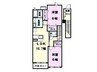 名鉄名古屋本線/新清洲駅 徒歩8分 2階 築18年 2LDKの間取り
