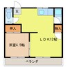 関西本線（東海）/蟹江駅 徒歩38分 2階 築45年 1LDKの間取り