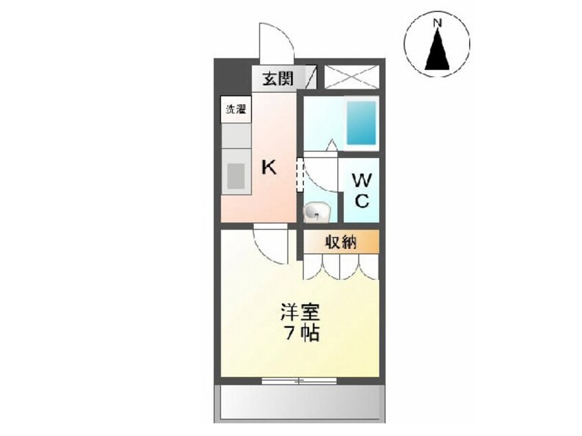 間取図 名鉄津島線･尾西線（須ケ口-弥富）/津島駅 徒歩10分 2階 築18年