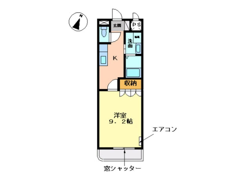 間取図 東海道本線/清洲駅 徒歩14分 2階 築10年