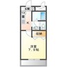 近鉄名古屋線/近鉄蟹江駅 徒歩15分 2階 築24年 1Kの間取り