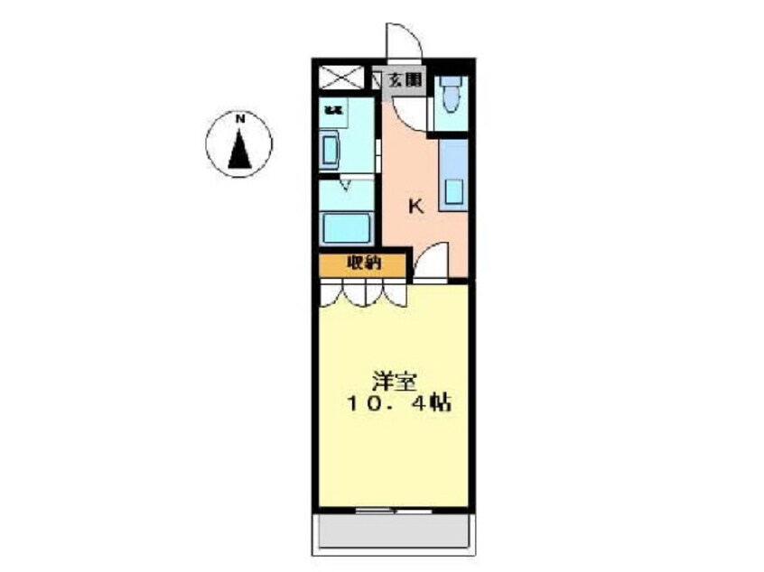 間取図 名鉄名古屋本線/国府宮駅 徒歩56分 1階 築17年