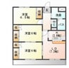 近鉄名古屋線/近鉄弥富駅 徒歩27分 3階 築26年 3LDKの間取り