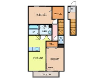 間取図 名鉄尾西線（津島－玉ノ井）/森上駅 徒歩4分 1階 築9年