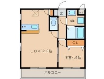 間取図 名鉄津島線･尾西線（須ケ口-弥富）/甚目寺駅 徒歩4分 3階 築7年