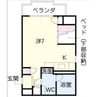 近鉄名古屋線/近鉄蟹江駅 徒歩3分 4階 築18年 1Rの間取り