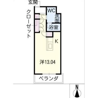 間取図 名鉄津島線･尾西線（須ケ口-弥富）/日比野駅 徒歩5分 2階 築15年