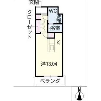 間取図 名鉄津島線･尾西線（須ケ口-弥富）/日比野駅 徒歩5分 5階 築15年