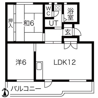 間取図 名鉄津島線･尾西線（須ケ口-弥富）/青塚駅 徒歩12分 3階 築33年