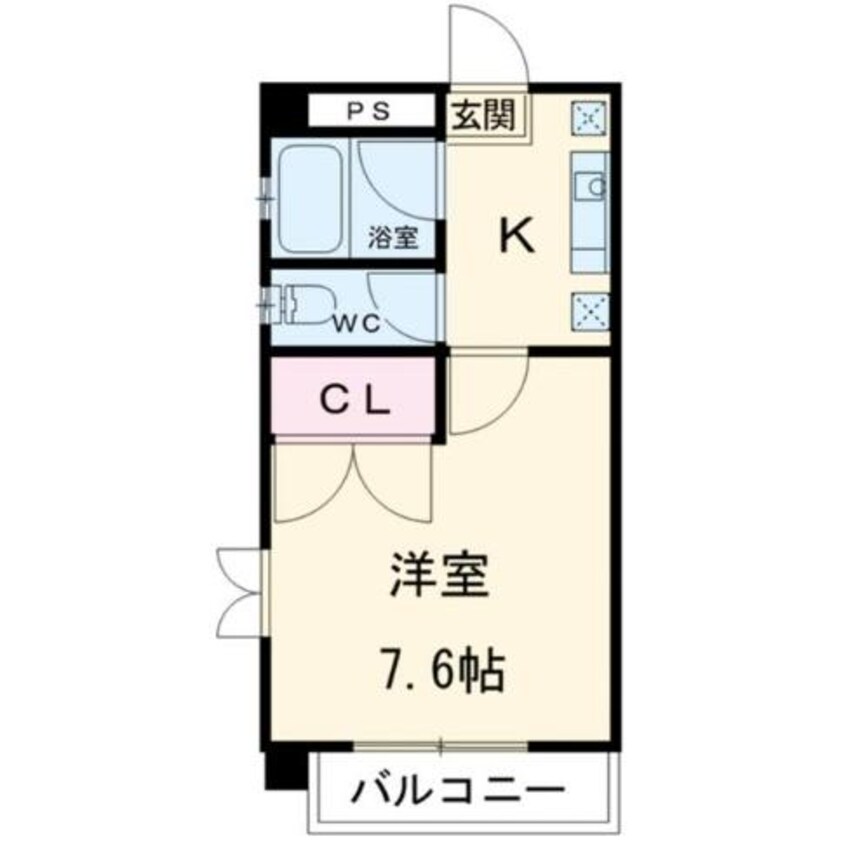 間取図 名鉄名古屋本線/西枇杷島駅 徒歩4分 1階 築33年