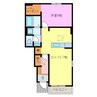 名鉄津島線･尾西線（須ケ口-弥富）/甚目寺駅 徒歩17分 1階 築13年 1LDKの間取り