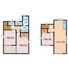 名鉄津島線･尾西線（須ケ口-弥富）/日比野駅 徒歩13分 1-2階 築17年 3LDKの間取り