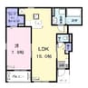 名鉄津島線･尾西線（須ケ口-弥富）/甚目寺駅 徒歩30分 1階 築6年 1LDKの間取り