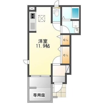 間取図 名鉄津島線･尾西線（須ケ口-弥富）/七宝駅 徒歩40分 1階 築5年