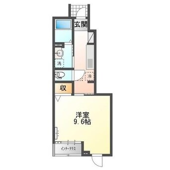 間取図 名鉄津島線･尾西線（須ケ口-弥富）/勝幡駅 徒歩7分 1階 築4年