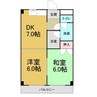 名鉄津島線･尾西線（須ケ口-弥富）/津島駅 徒歩15分 2階 築30年 2DKの間取り