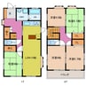名鉄津島線･尾西線（須ケ口-弥富）/七宝駅 徒歩24分 1-2階 築23年 5LDKの間取り
