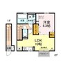 名鉄津島線･尾西線（須ケ口-弥富）/七宝駅 徒歩35分 2階 築4年 1LDKの間取り