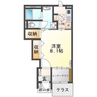 間取図 名鉄津島線･尾西線（須ケ口-弥富）/津島駅 徒歩9分 1階 築4年