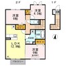 近鉄名古屋線/近鉄蟹江駅 徒歩20分 2階 築11年 3LDKの間取り
