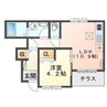 名鉄名古屋本線/新川橋駅 徒歩34分 1階 築3年 1LDKの間取り