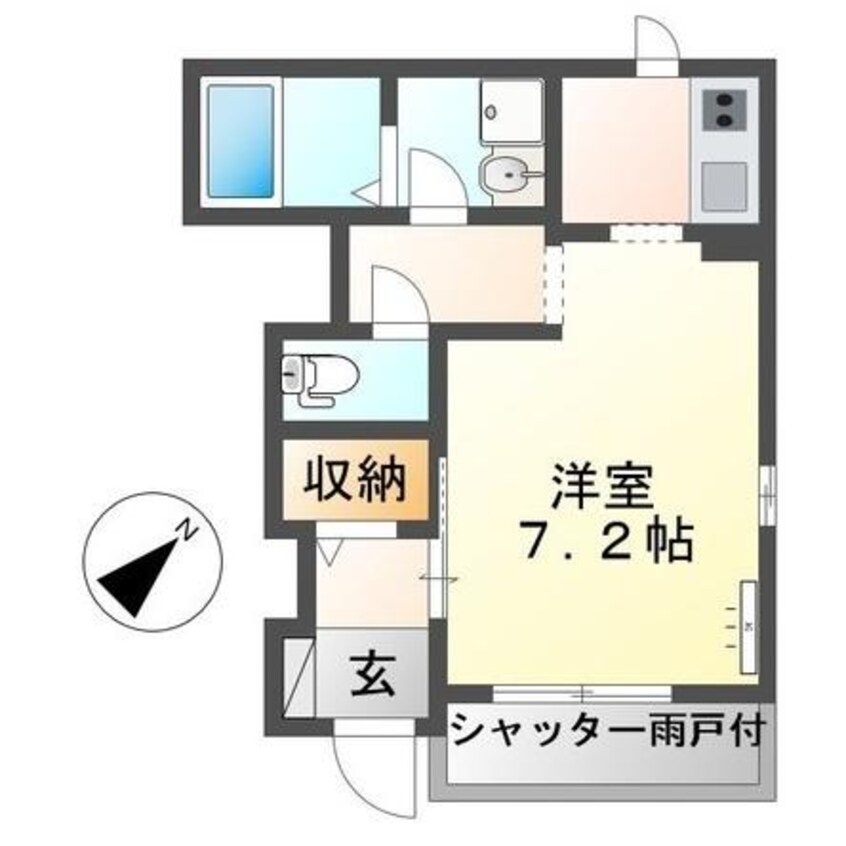 間取図 東海道本線/清洲駅 徒歩13分 1階 築3年