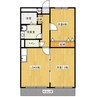 名鉄津島線･尾西線（須ケ口-弥富）/七宝駅 徒歩30分 3階 築24年 2LDKの間取り