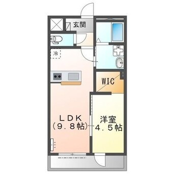 間取図 名鉄津島線･尾西線（須ケ口-弥富）/甚目寺駅 徒歩24分 2階 築1年