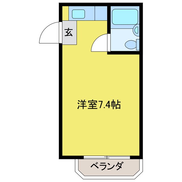 間取り図 名古屋市営地下鉄鶴舞線/塩釜口駅 徒歩8分 2階 築40年
