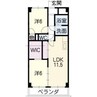 名鉄津島線･尾西線（須ケ口-弥富）/甚目寺駅 徒歩13分 1階 築36年 2LDKの間取り
