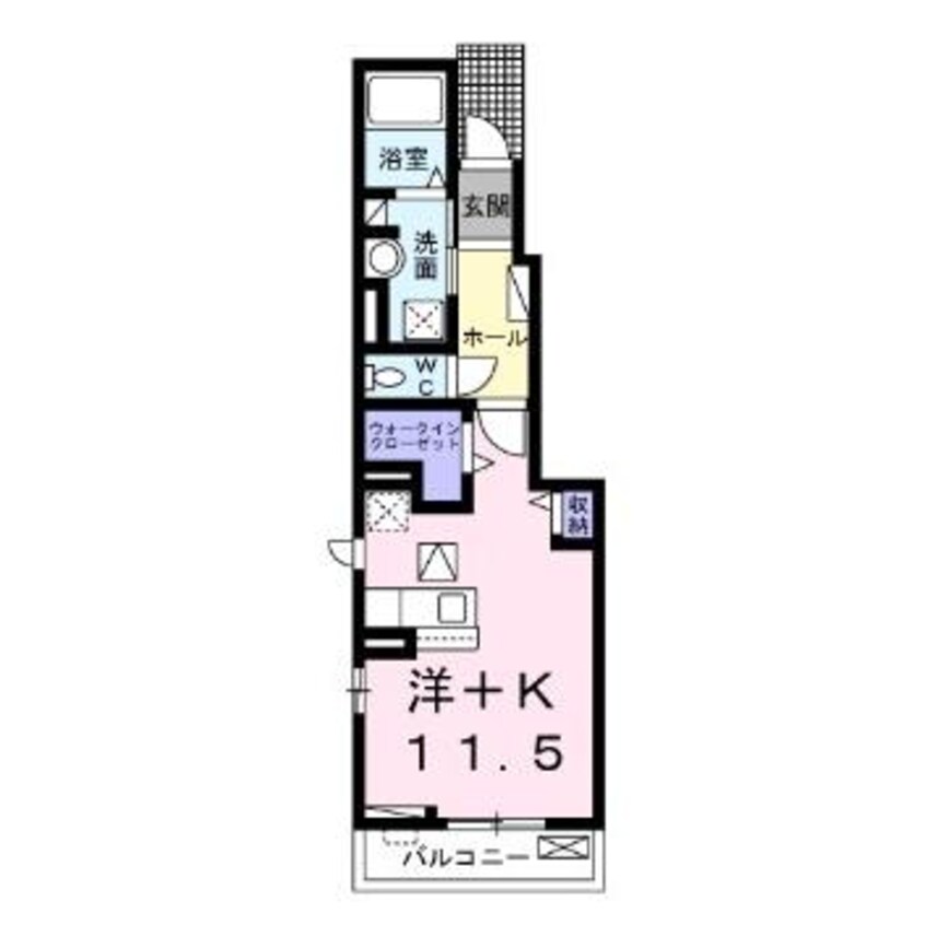 間取図 エレガント　キャッスルⅢ