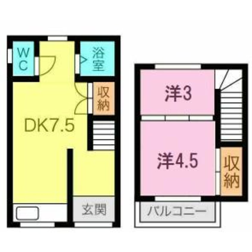 間取図 大治町中島の家