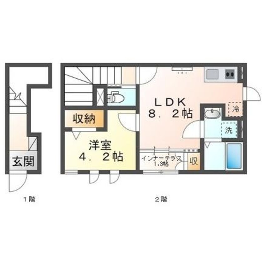 間取図 ウィステリア（清須市阿原）