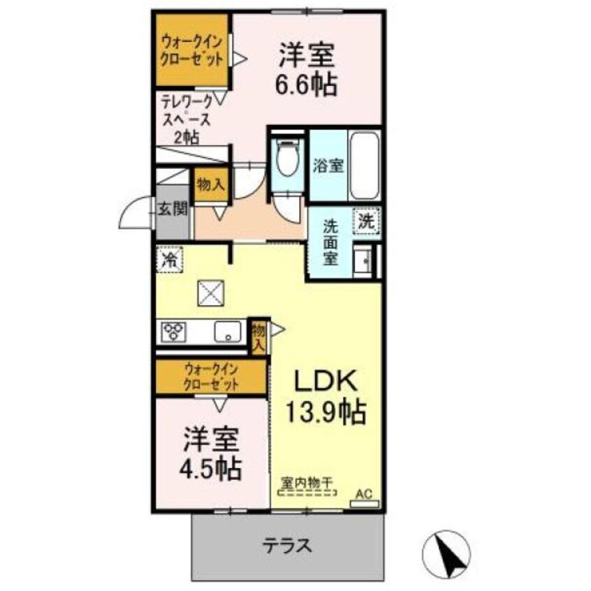 間取図 メルヴェイユ佐古木