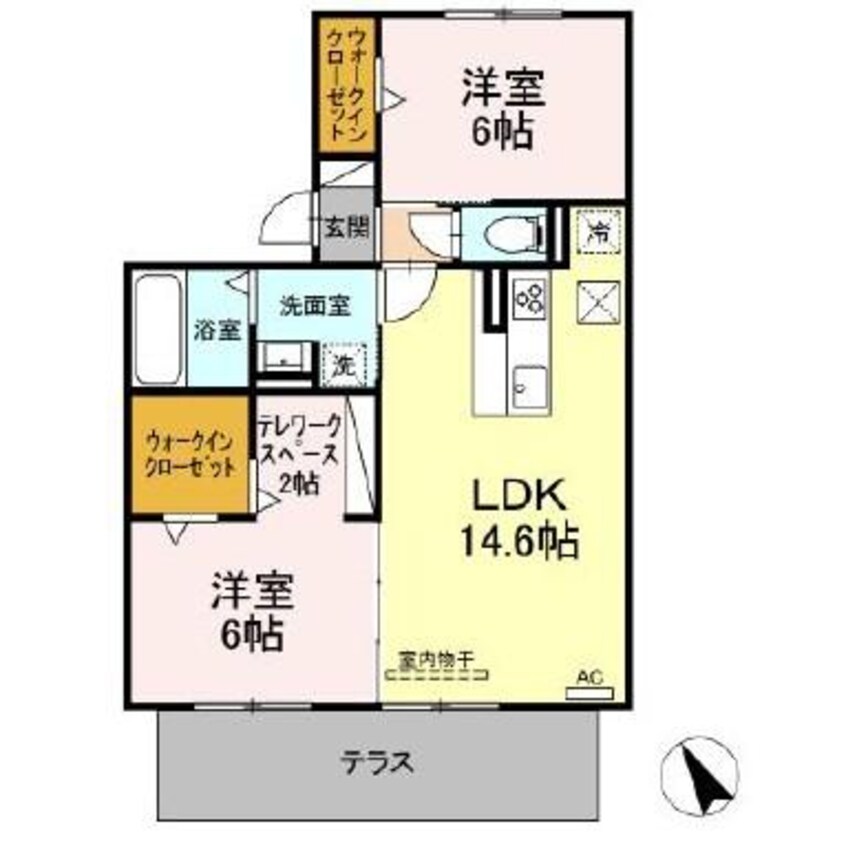 間取図 メルヴェイユ佐古木