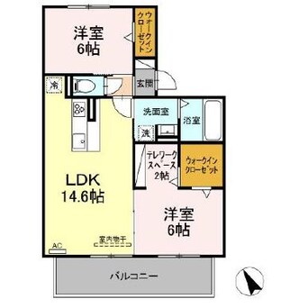 間取図 メルヴェイユ佐古木