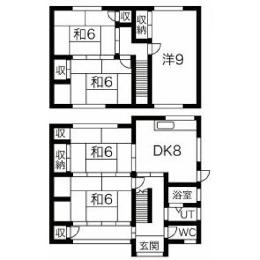 間取図 蟹江町本町のお家