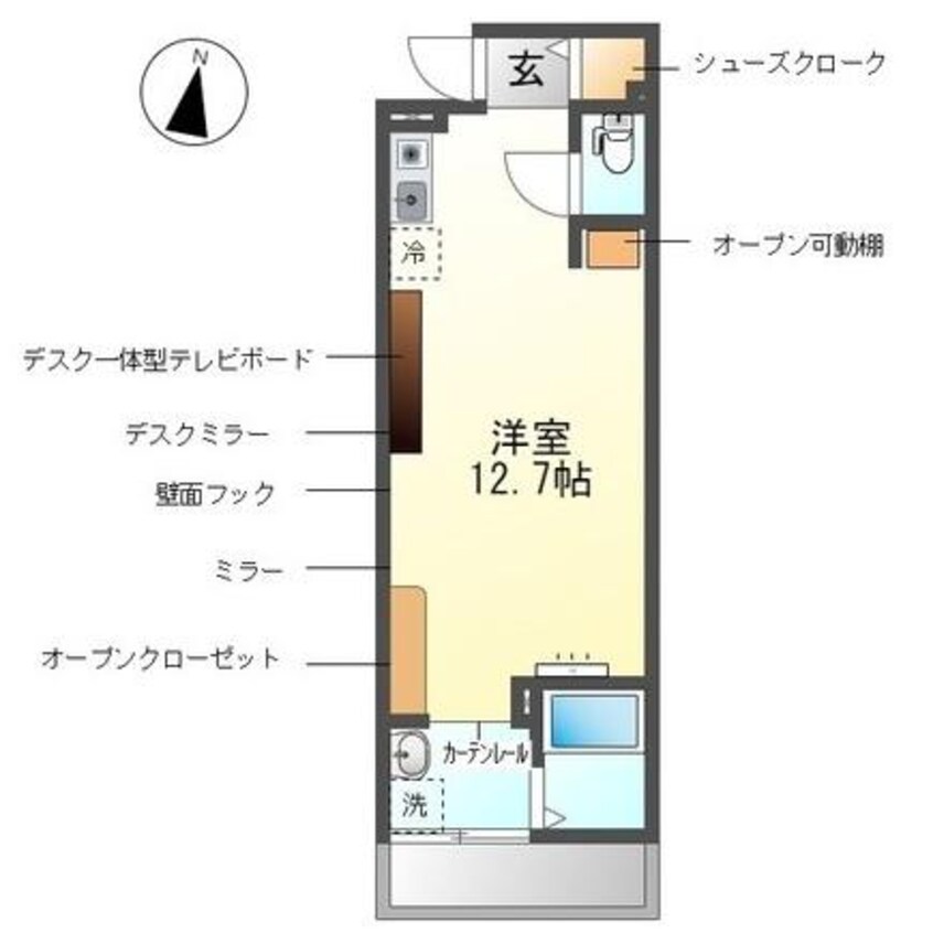 間取図 グレイスシャトー