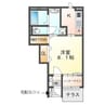 ブルーデイジー 1Kの間取り