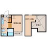 Ｃｏｕｒａｇｅ 1Kの間取り