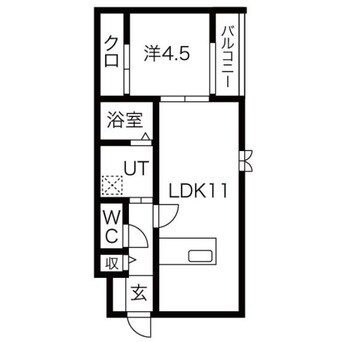 間取図 マリアロッソ弥冨ウエスト