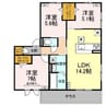 Yokoi HouseⅥ 3LDKの間取り