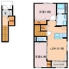 サンライズワン 2LDKの間取り