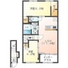 シャトー　ルボア 2LDKの間取り
