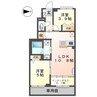 グルーヴィ 2LDKの間取り