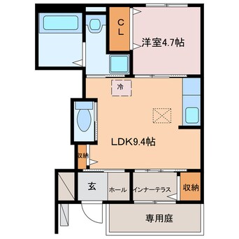 間取図 M’ｓⅢ
