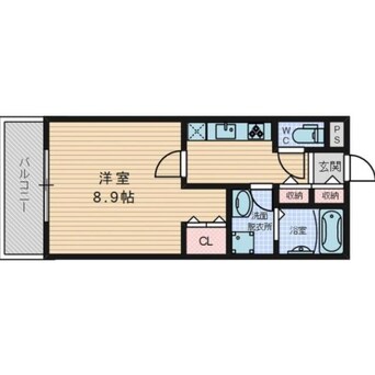 間取図 Belle Lead　小津