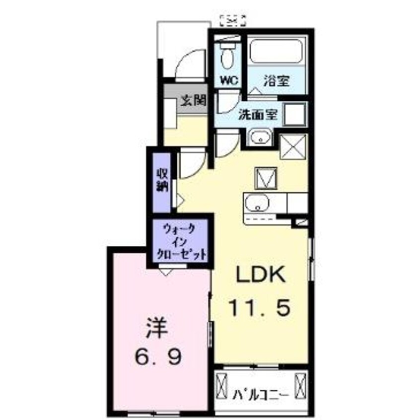 間取図 カーサ・セレーノ